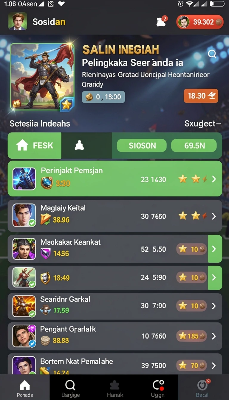 Screenshot 92glory nomor 1
